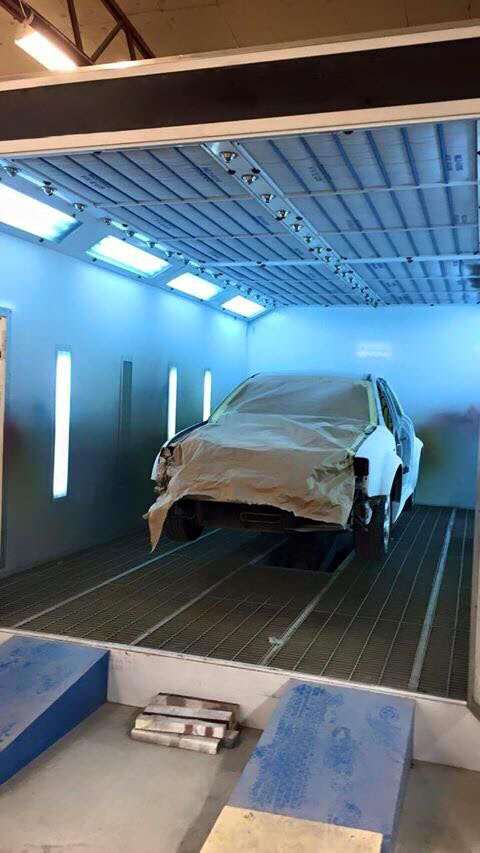 Wld8400 Car Auto Water Based / Waterborne Spray Booth