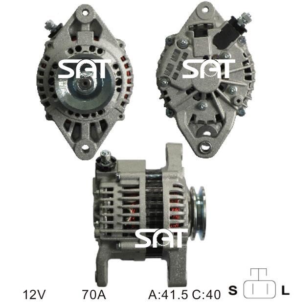 Hitachi Alternator Lr170-757b 23100-3s500 Lra02560