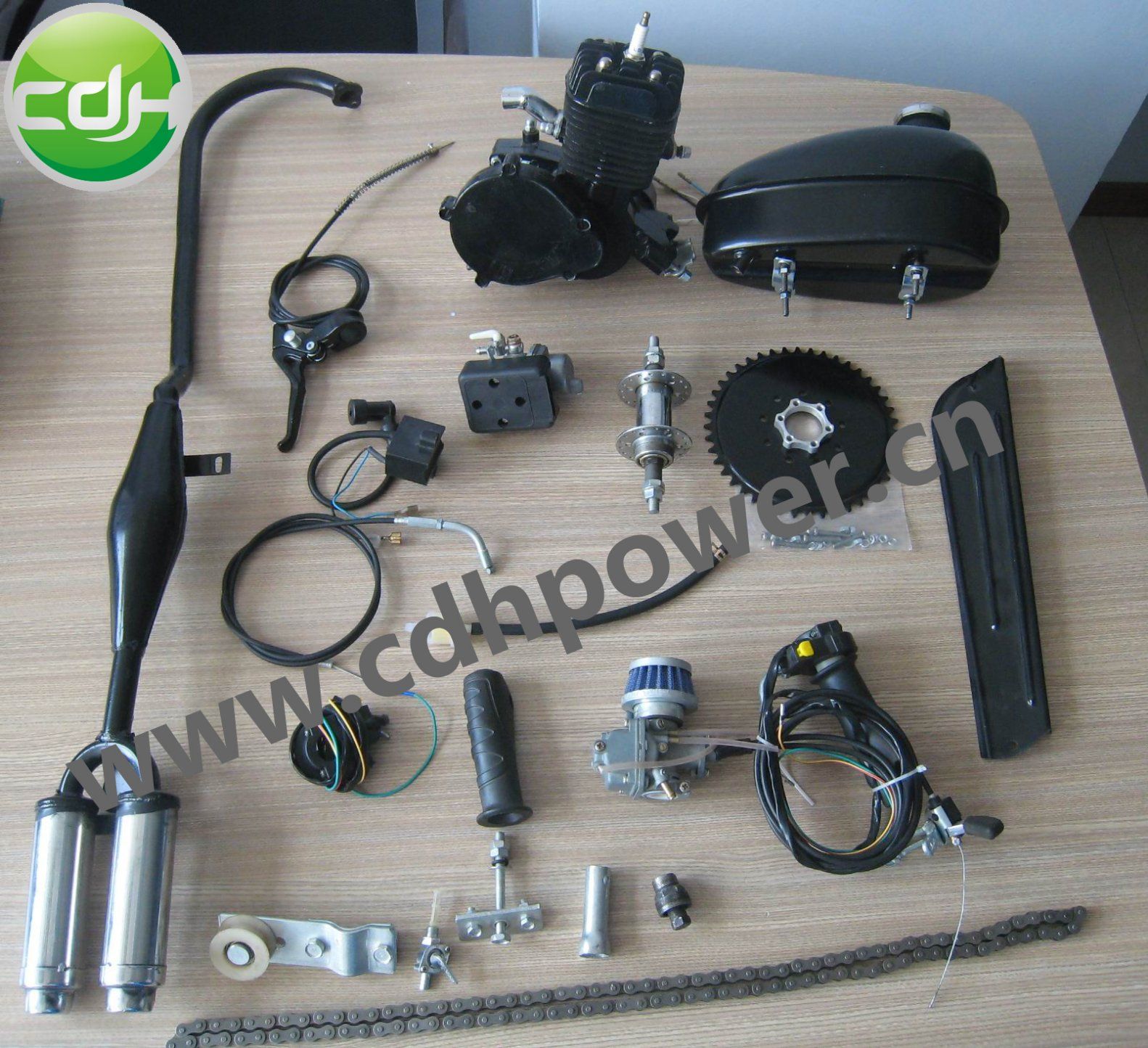 High Quality 80cc Engine Kit with Racing Muffler