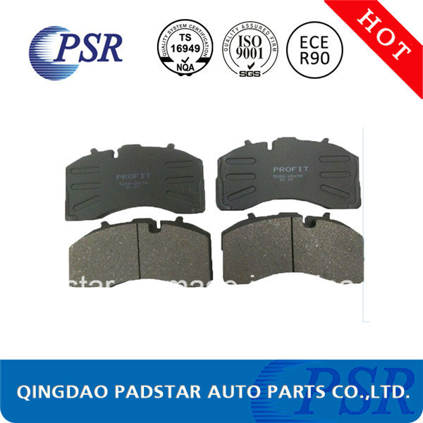 Wva29158 Top Quality Ecer90 Truck Brake Pad for Mercedes-Benz