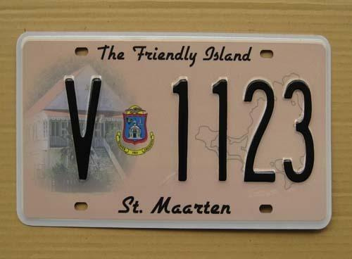 Standard Car License Plates for Zambia