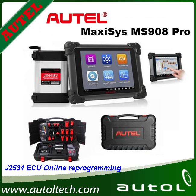 2015 Newest Version Car Diagnose Scanner Autel Ds908, Autel Maxisys PRO Ms908p, Autel Maxisys Ms908 PRO+WiFi Auto Diagnostic Tool Online Programming