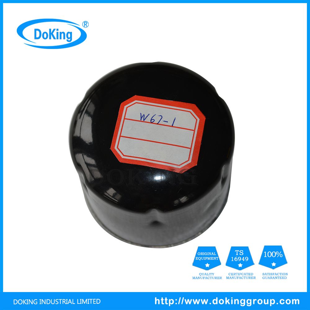 Auto Parts Mann Oil Filter W67/1 for Mitsubishi/KIA/Mazda/Toyota/Nissan