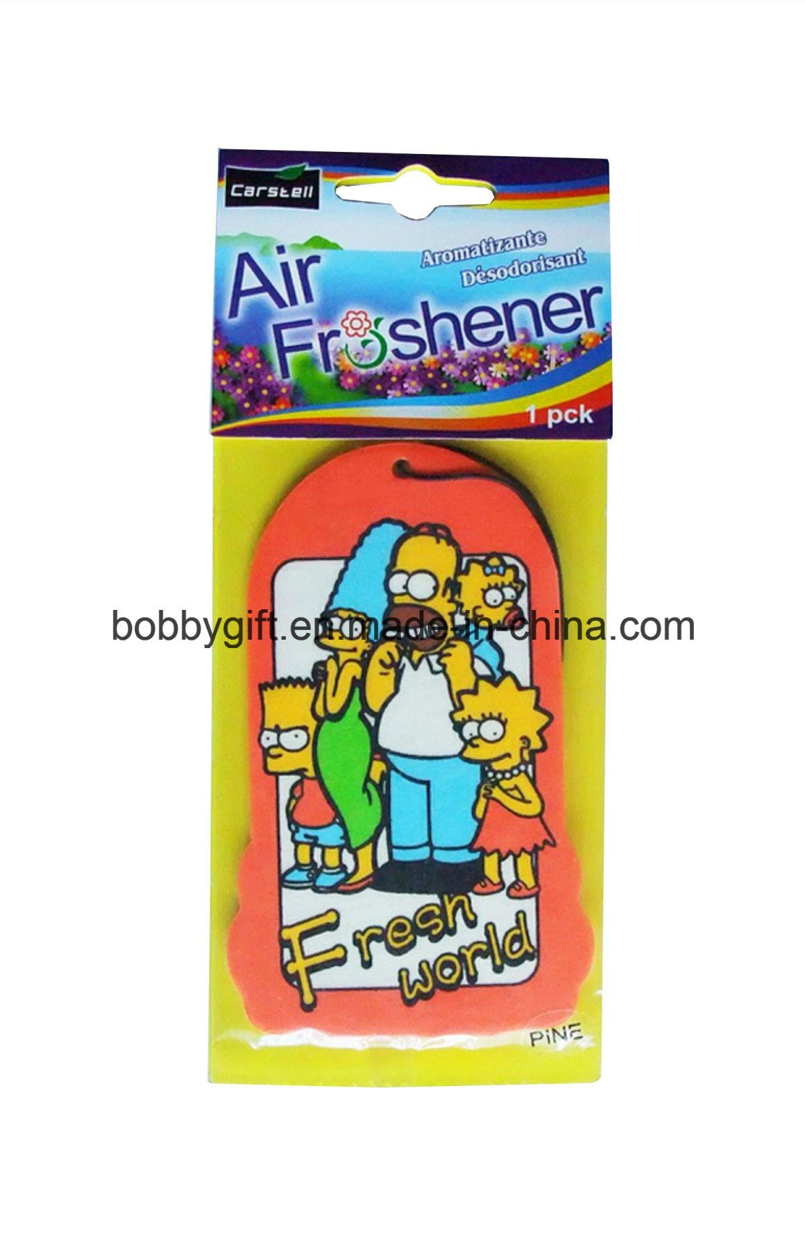 Paper Car Air Freshener with Good Smell Fragrance