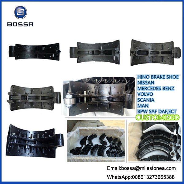 Brake Shoe with 220mm Oil System 38 Holes Arrester Break Shoe for Nissan