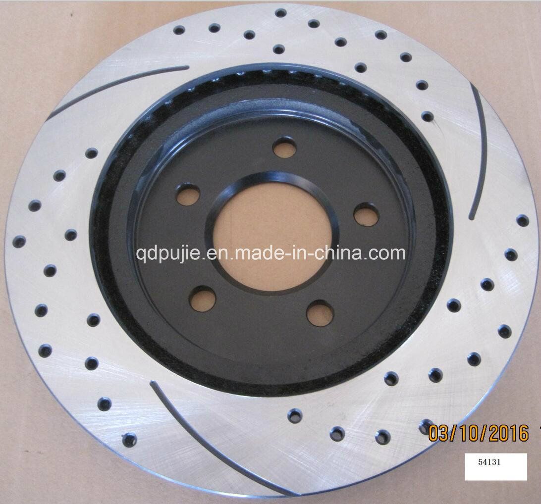 High Quality Corss Drilled and Slotted Brake Discs 54131