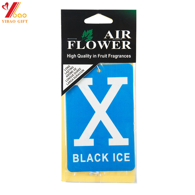 OEM Auto Custom Cotton Paper Hanging Car Air Freshener with Long Lasting Fragrance (YB-f-006)