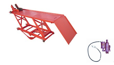 1250lbs Air or Hydraulic Motorcycle Lift