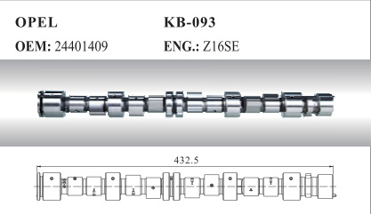 Auto Camshaft for Opel (24401409)