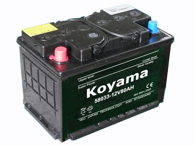 DIN Dry Rechargeable Battery 58033-12V80ah (54519)