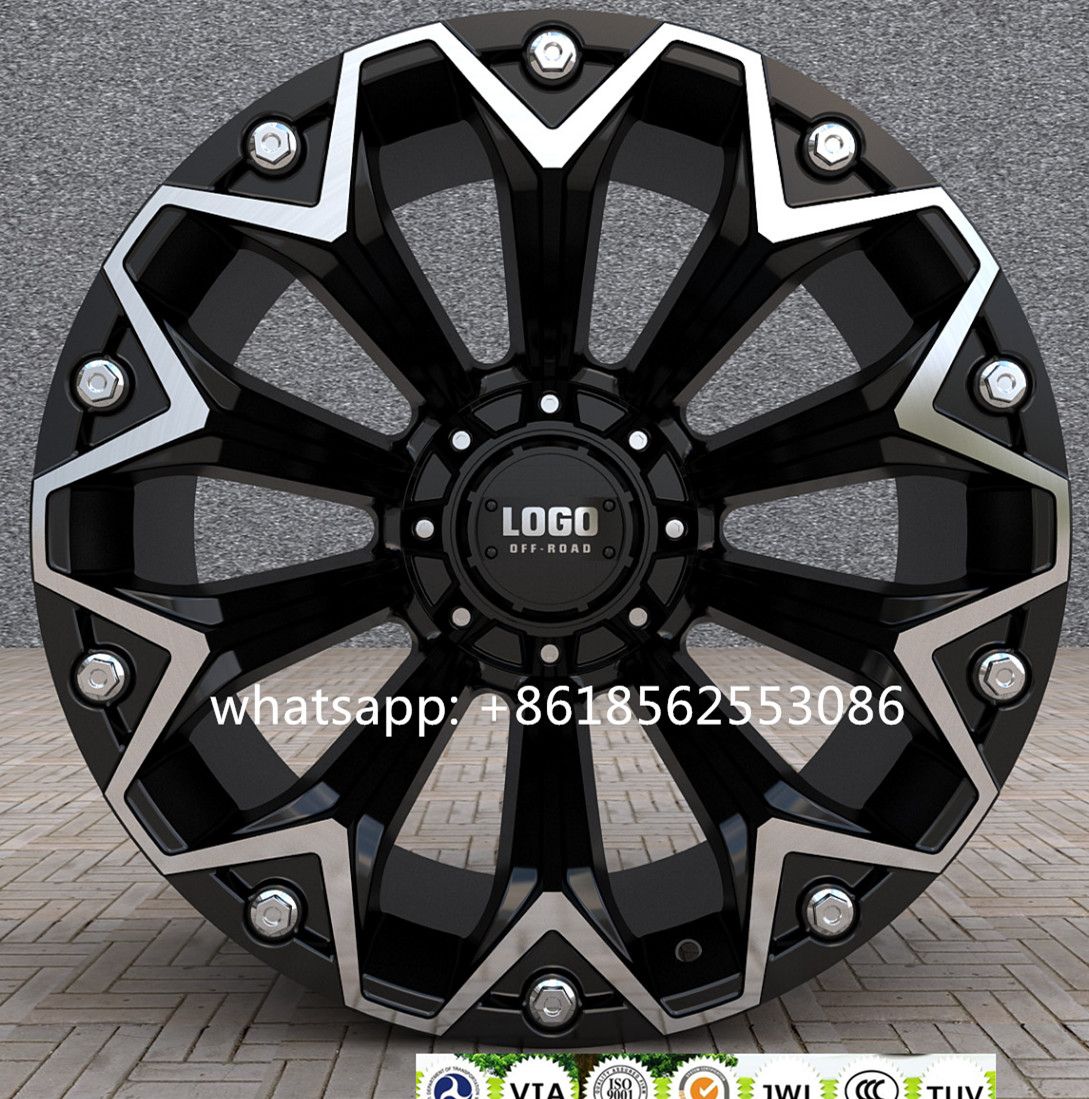New 20*9j 20*12j 4*4 Rims Offroad Alloy Wheels