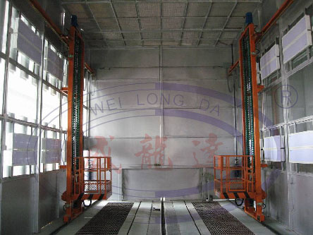 Bus & Truck Paint Booth 3D Lift Wld-Kst-III
