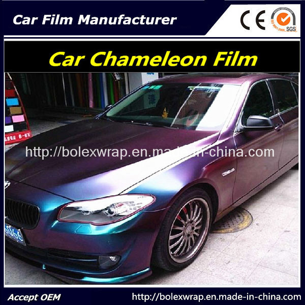 Chameleon Vinyl Wrap Film for Vehicle Body Decoration Exterior Wraps
