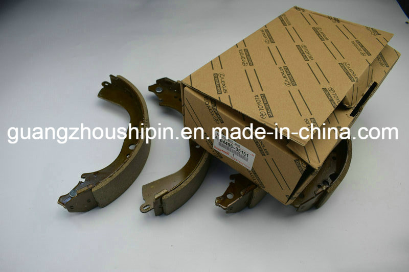 Auto Lining Brake Shoe 04495-35151 for Toyota Landcruiser