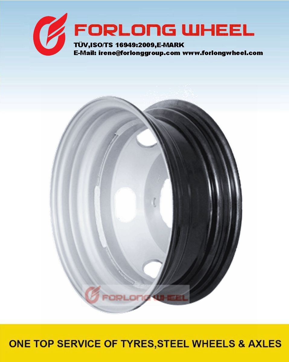 15inch 5X160 High Quality light Truck Steel Wheel