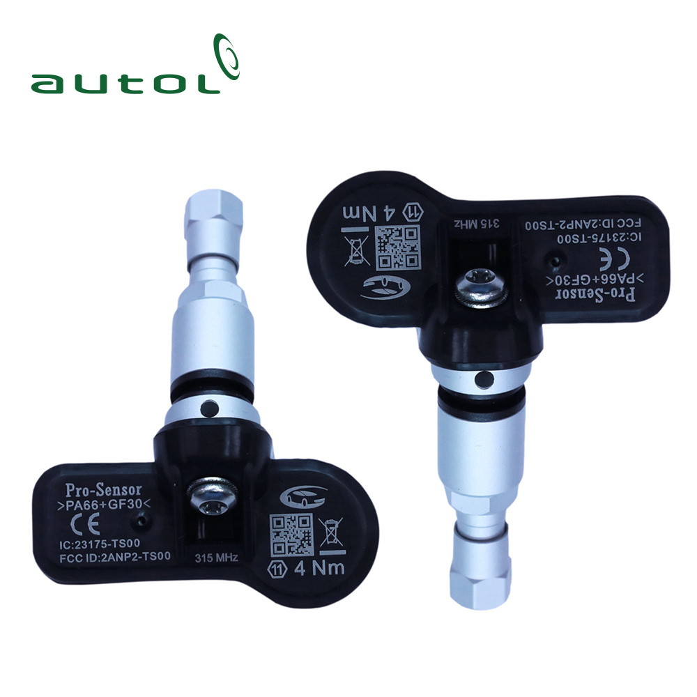 Tire Sensor TPMS 433MHz/315MHz PRO-Sensor Replace The Original Directly by Copying The ID