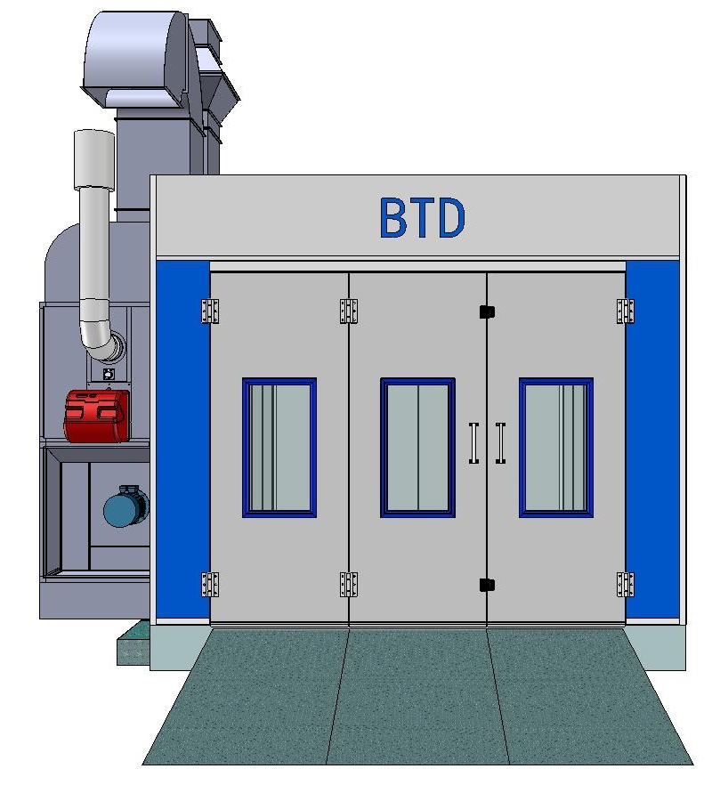 European Design Auto Spray Paint Booth with Ce