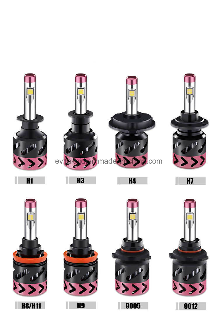 2017 New H4 CREE LED Headlight LED 30W 3000lm H7 H11 H4 9005 9006 Auto LED Headlight for Car