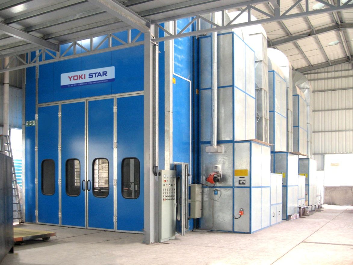 Big Size Train Spray Drying Room with Excellent Lighting