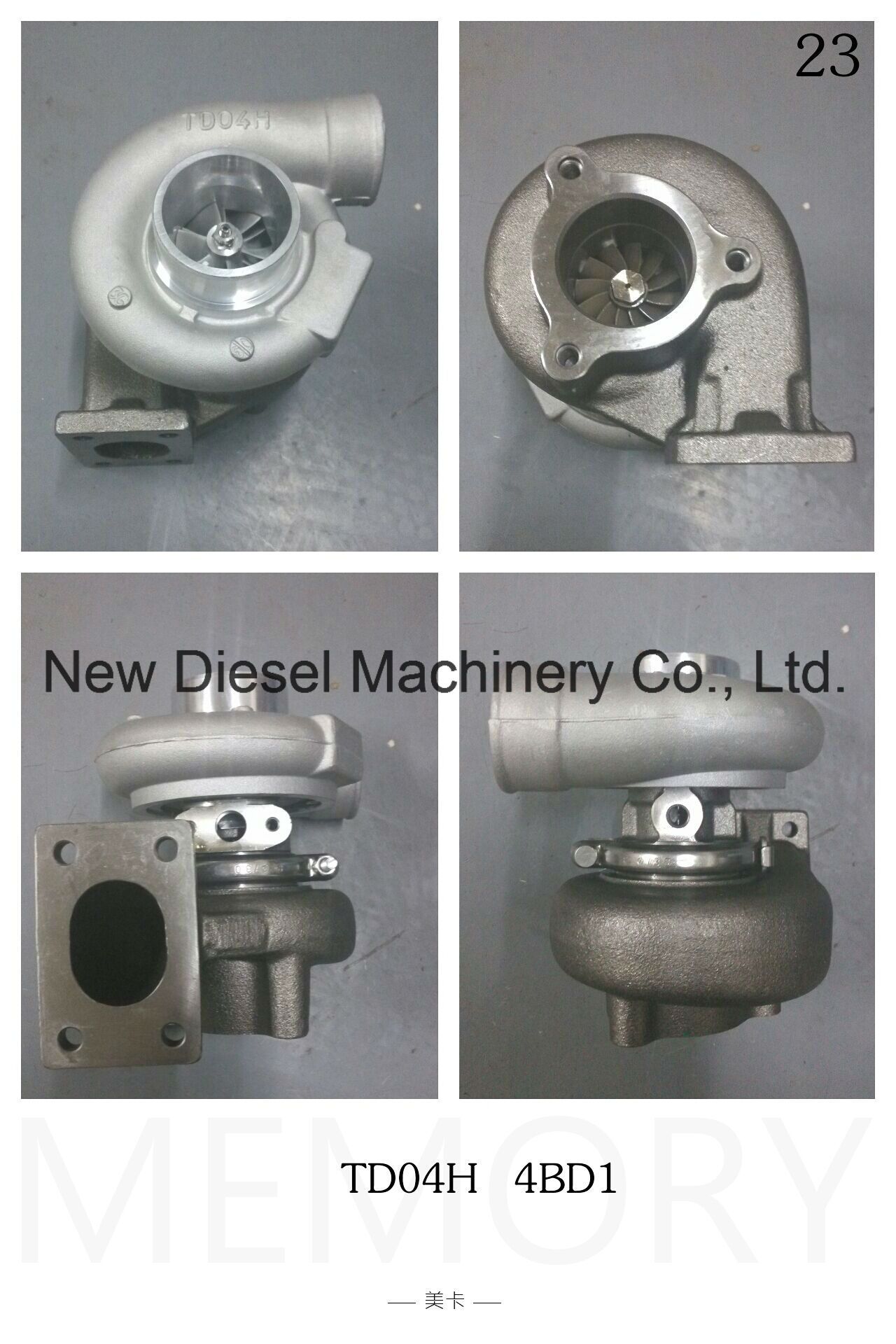 Isuzu 4bd1 Engine Parts Turbocharger (466898-0006 466898-0008)