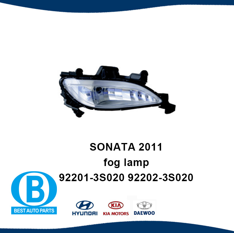  Foglight 92201-3s000 92202-3s000 for Hyundai Sonata 2011