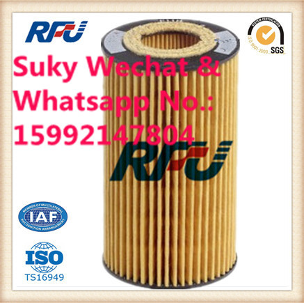 Hengst Oil Filter Auto Parts Used in Mercedes Benz (E11H D57)