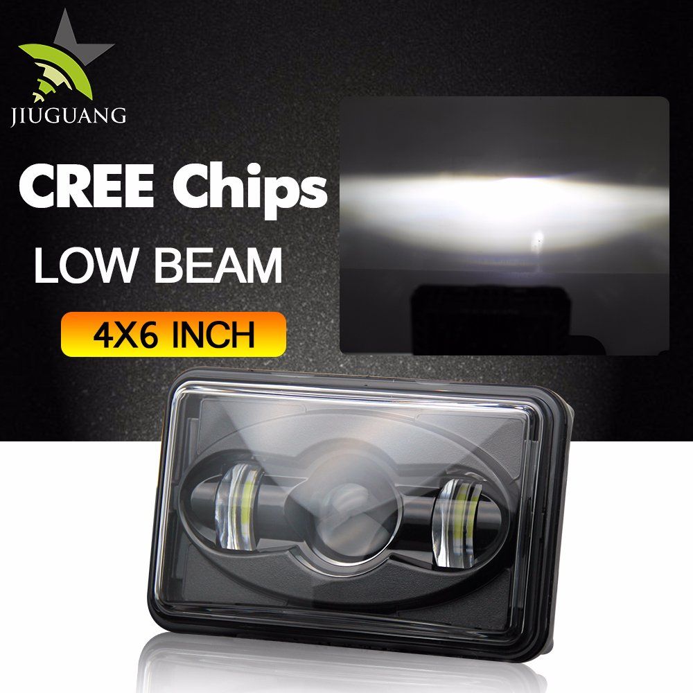 Wholesale Factory Driving Light 7inch 45W 4X6 Rectangle LED Headlight