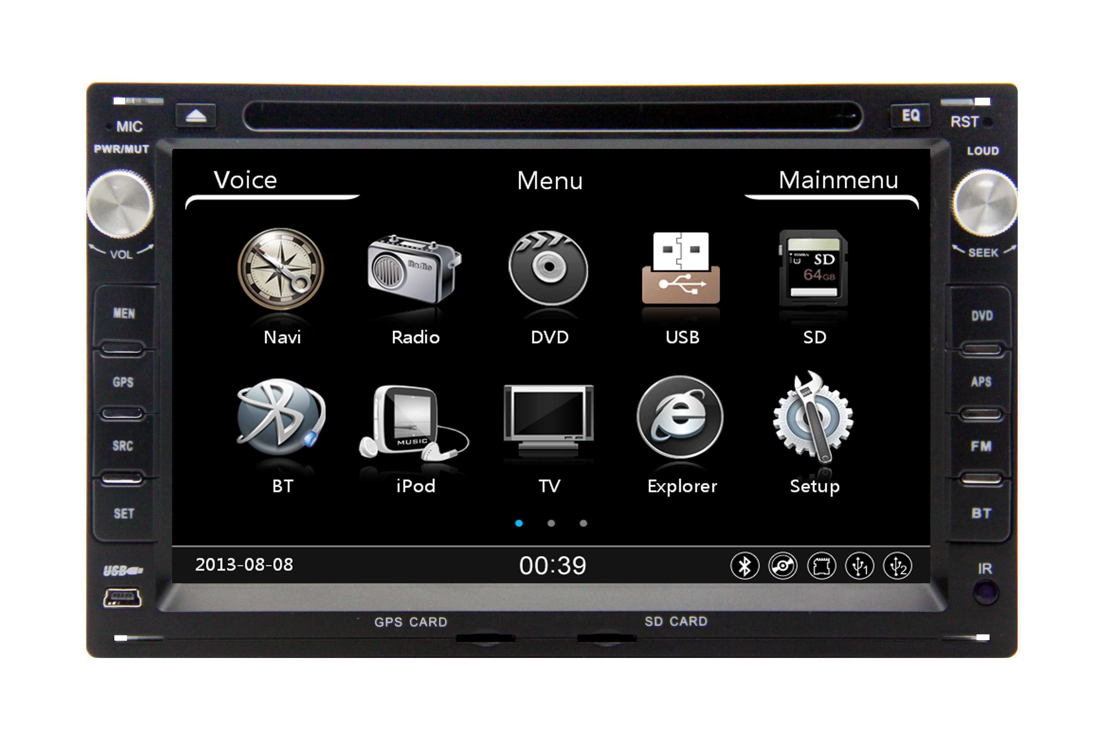 Wince 6.0 Car DVD Player for Volkswagen Passat B5 (ZT-VW705)