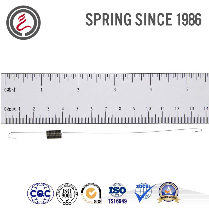 Hot Sale Stainless Steel Tension Spring with Long Hooks
