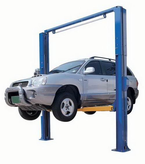 Ce Wo Post Hydraulic Lift with Floor Plate
