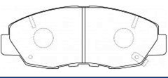 Semi-Metal Car Auto Part Disc Accord Brake Pad D5080/A455wk