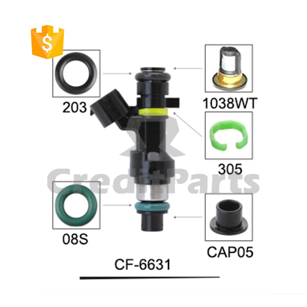 CF-6631 Car Accessory Fuel Injector Service Components Repair Kits
