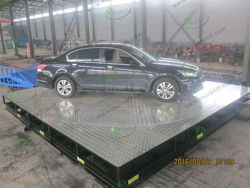 Rotable Car Lift with Turntable