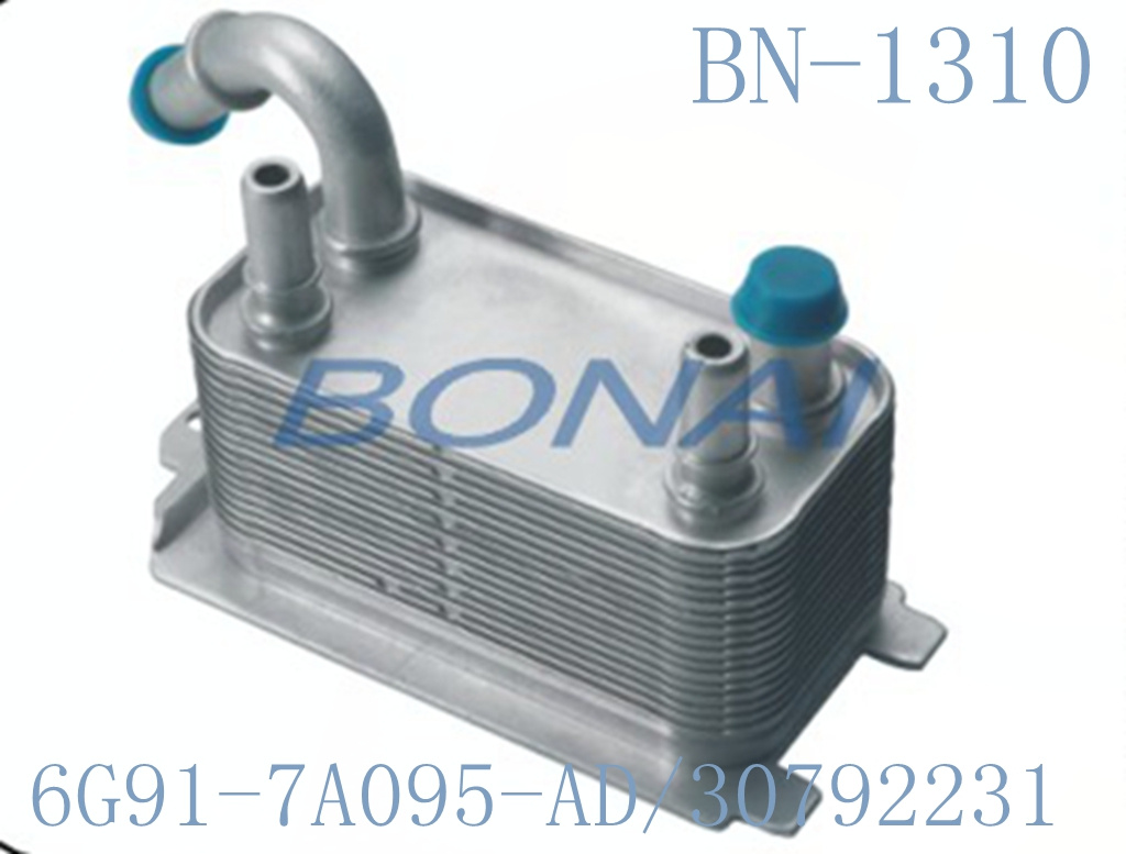 Aluminum Engine Auto Oil Cooler/Radiator for Ford/Volvo (OEM: 6G91-7A095-AD, 30792231)