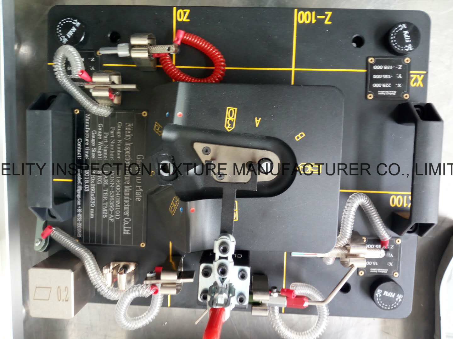 Customized Checking Fixture/Jig/Gauge for Tesla Metal Parts