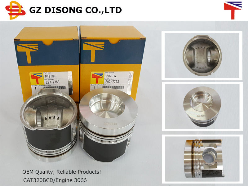 Diesel Engine Piston for Excavator 3306