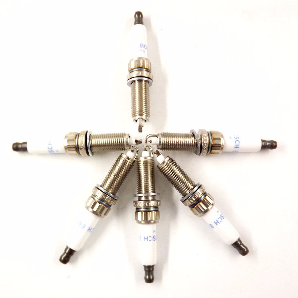 6 PCS Spark Plug for Bosch Zr5tpp33 BMW E82 E88 F10 F13 135I 535I