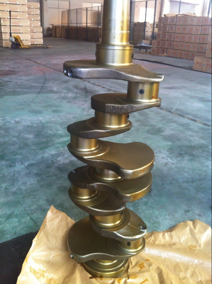 Forged or Cast SA6d155-4 Crankshaft for Komatsu Engine Crank Shaft 6127311012