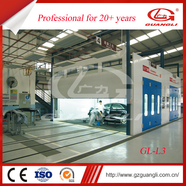 China Leading Manufacturer Powder Coating Spray Paint Equipment Oven Bake Booth for Car