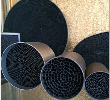 Exhaust System Honeycomb Metal Catalytic Converter Substrate
