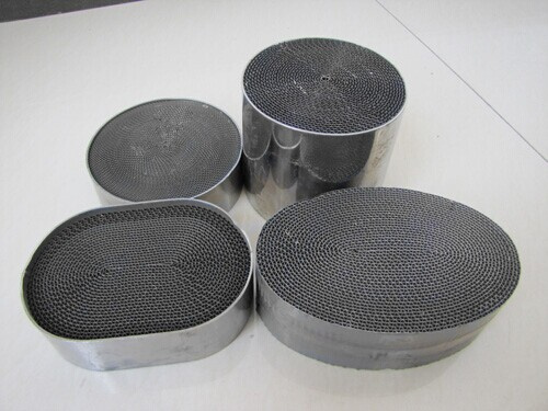 Racetrack Metallic Catalytic Converter
