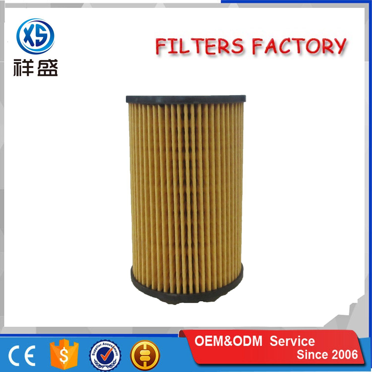 Manufacture Factory Supply A1721840025 Oil Filter for Ssangyong