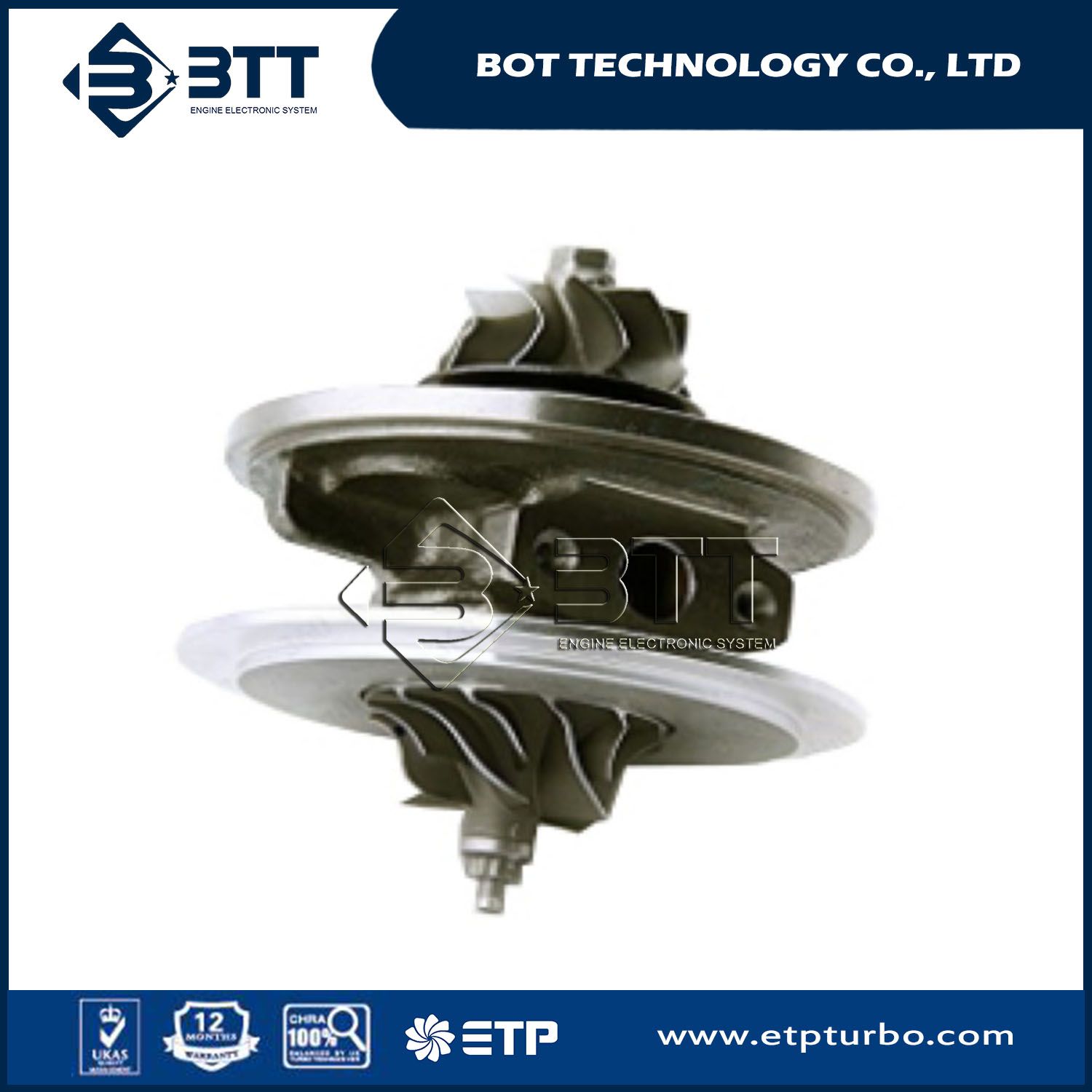Turbocharger Core Cartridge Chra 454059	Tb28 17201-0g010	Toyota Avensis D-4D 1CD-Ftv