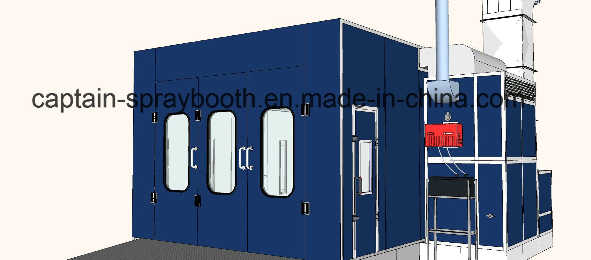 Car Painting Equipment Bake Oven Booth/Auto Spray Booth