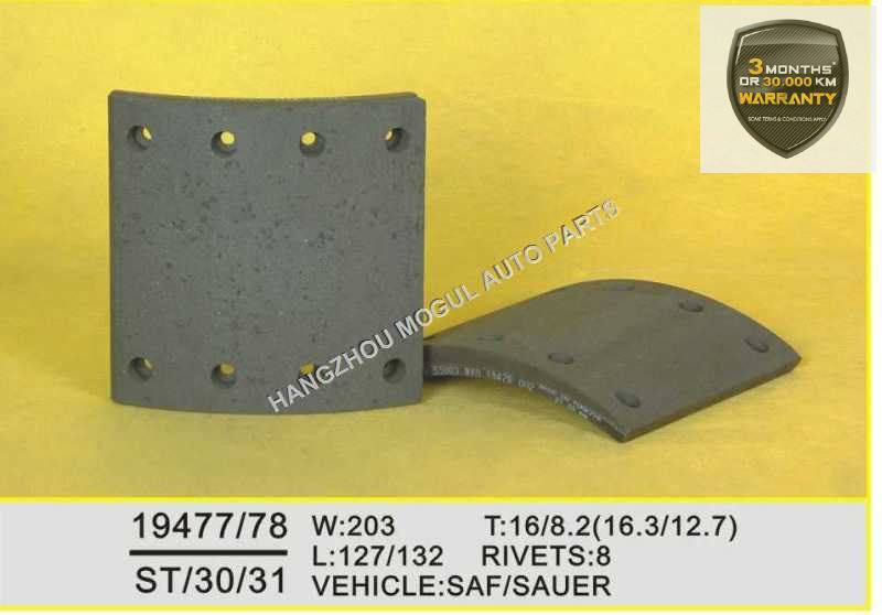 Brake Lining for Heavy Duty Truck with Competitive Quality (ST/30/31)