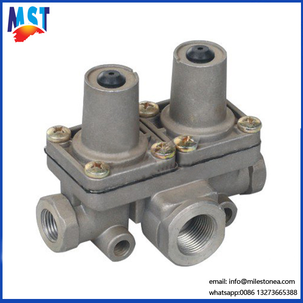 Air Dryer Seating Four Circuit Protection Valve 0014314606 9347000400 for Mercedes