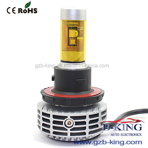 Multi-Clolors 12-24V H13 3000lm Car LED Headlight