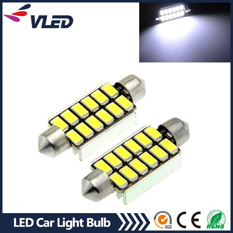 Festoon 41mm C5w 12*5630 SMD LED Car Interior Lights No Error