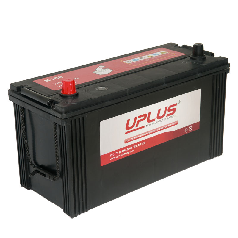 N100 12V 100ah Lead Acid Mf Auto Storage Battery Manufacturer Suppliers