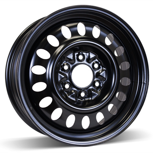 17X7.0 6-127 (6-5.0) Black Steel Wheel Rim